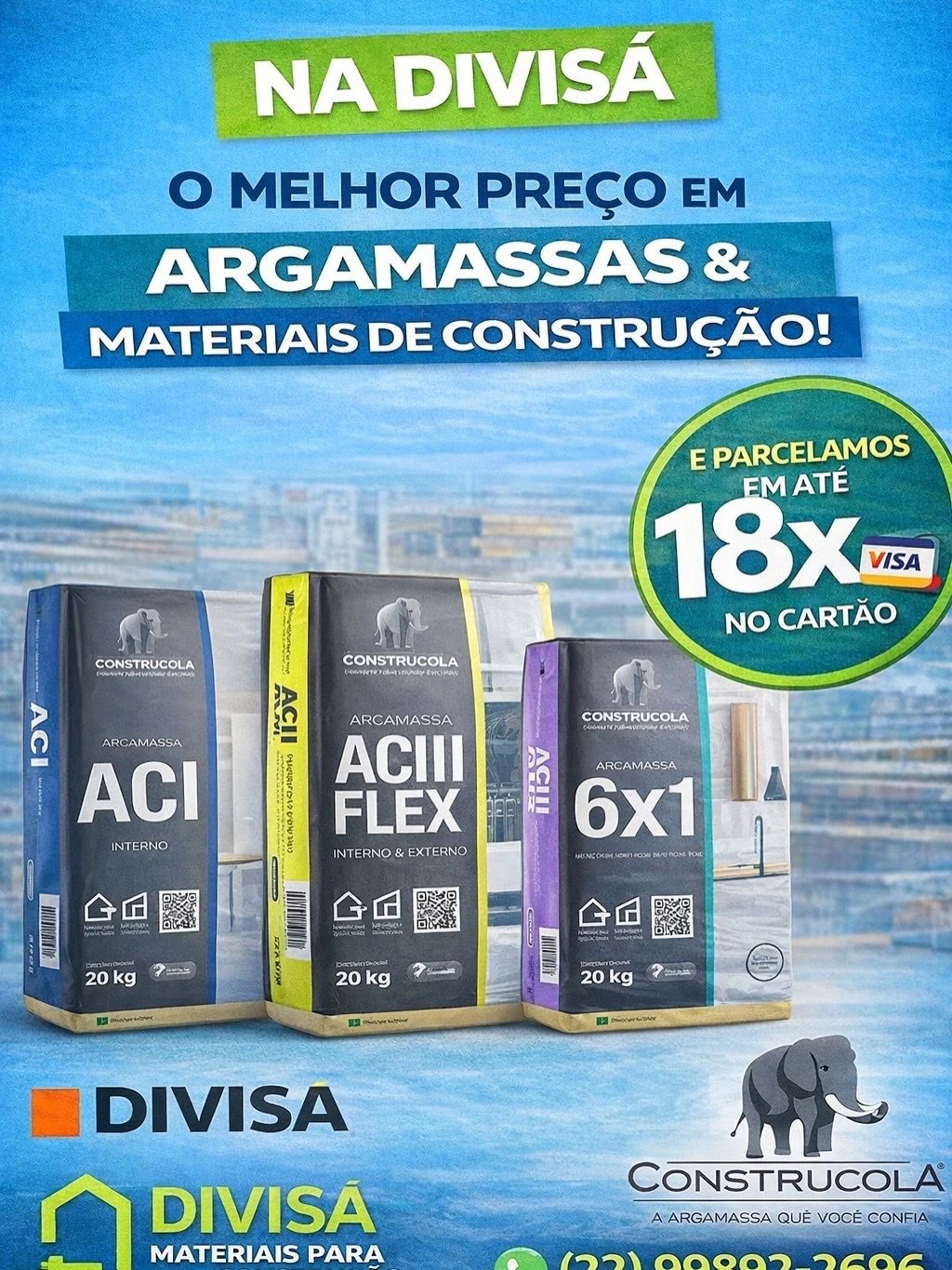 Argamassas e Materiais de Construção